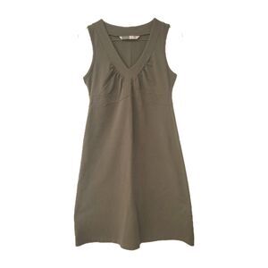 Athleta Senorita V-neck Sleeveless Empire Waist Size S Women Dress